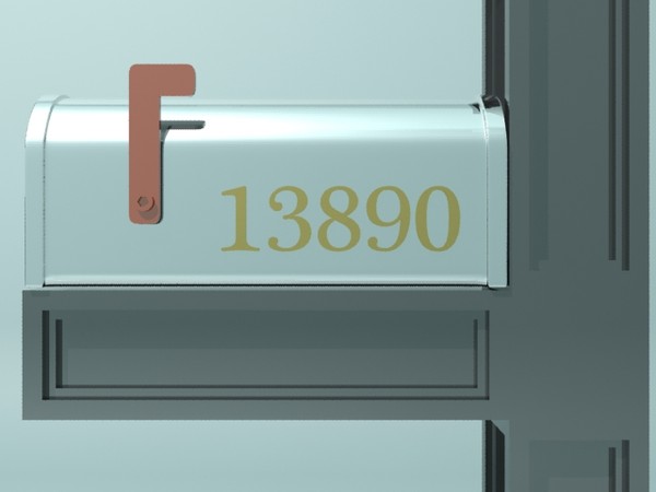3d max mailbox mail box - Mailbox II by christiano247